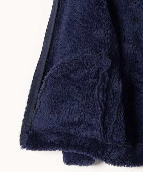 Champion（チャンピオン）の「【SHIPS any別注】Champion: シェルパフリース ジップパーカー <br>〈KIDS〉（ブルゾン・キッズ・ブラック/ベージュ/ネイビー・110/120/130/140）」の10枚目の写真