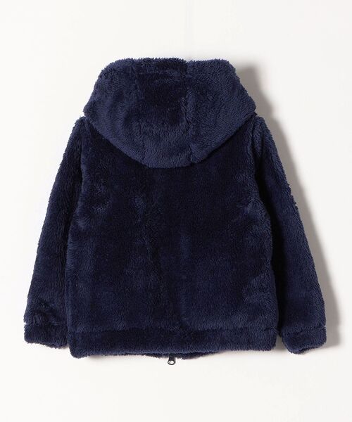 Champion（チャンピオン）の「【SHIPS any別注】Champion: シェルパフリース ジップパーカー <br>〈KIDS〉（ブルゾン・キッズ・ブラック/ベージュ/ネイビー・110/120/130/140）」の5枚目の写真