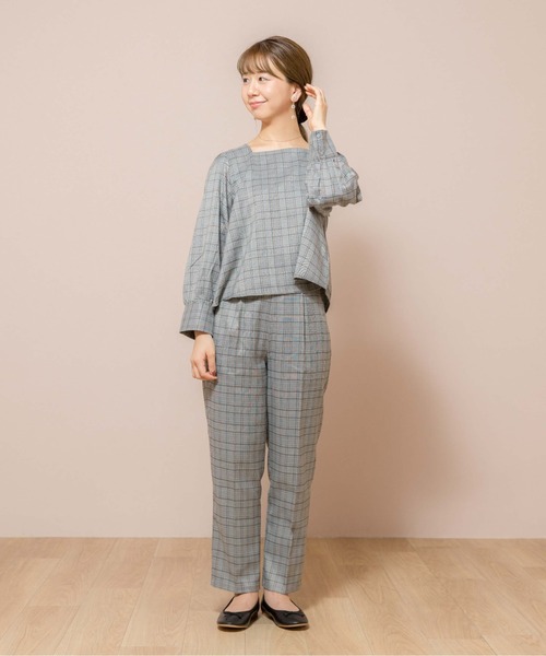 flower（フラワー）の「スウィーティテーパードパンツ（その他パンツ・レディース・ベージュ/ブラウン/グレー・FREE）」の13枚目の写真