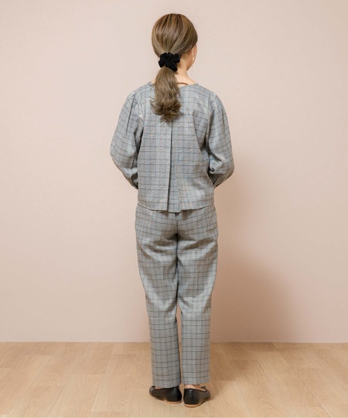 flower（フラワー）の「スウィーティテーパードパンツ（その他パンツ・レディース・ベージュ/ブラウン/グレー・FREE）」の5枚目の写真