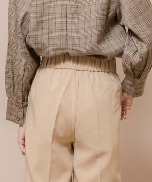 flower（フラワー）の「スウィーティテーパードパンツ（その他パンツ・レディース・ベージュ/ブラウン/グレー・FREE）」の21枚目の写真