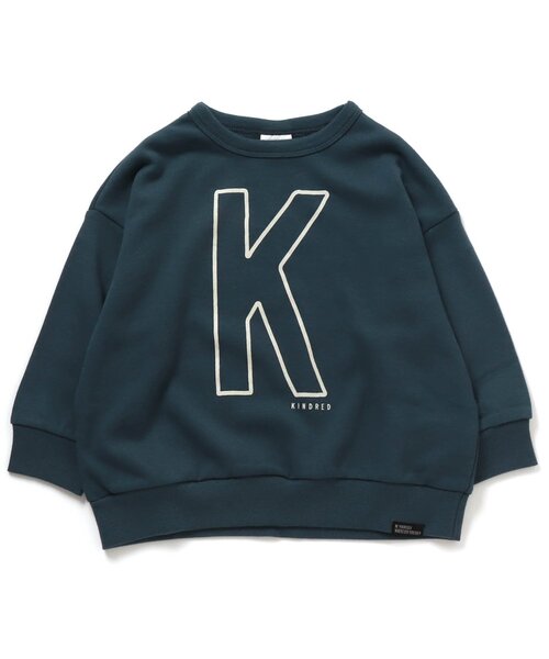 BREEZE（ブリーズ）の「WEB限定 プリントバリエトレーナー（スウェット・キッズ・アイボリー/パープル/グリーン/ダークブルー/ブラック/チャコール/ベージュ/マスタード/ブラウン/ブルー・150/130/140/110/120/100/90）」の8枚目の写真