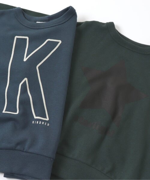 BREEZE（ブリーズ）の「WEB限定 プリントバリエトレーナー（スウェット・キッズ・アイボリー/パープル/グリーン/ダークブルー/ブラック/チャコール/ベージュ/マスタード/ブラウン/ブルー・150/130/140/110/120/100/90）」の20枚目の写真