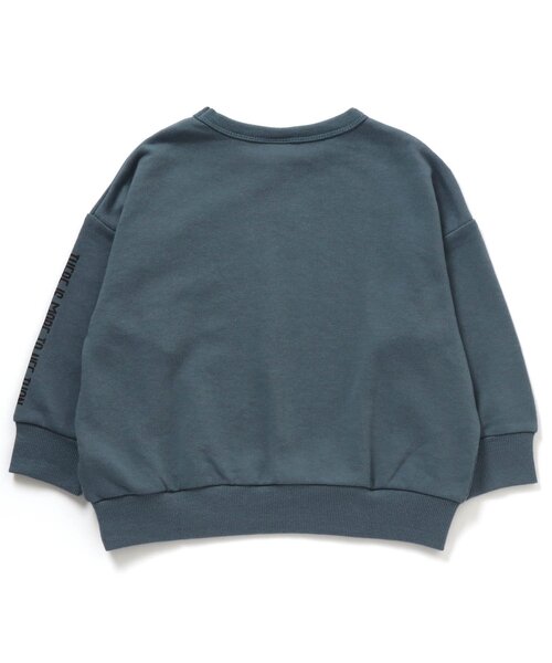 BREEZE（ブリーズ）の「WEB限定 プリントバリエトレーナー（スウェット・キッズ・アイボリー/パープル/グリーン/ダークブルー/ブラック/チャコール/ベージュ/マスタード/ブラウン/ブルー・150/130/140/110/120/100/90）」の17枚目の写真