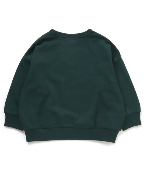 BREEZE（ブリーズ）の「WEB限定 プリントバリエトレーナー（スウェット・キッズ・アイボリー/パープル/グリーン/ダークブルー/ブラック/チャコール/ベージュ/マスタード/ブラウン/ブルー・150/130/140/110/120/100/90）」の13枚目の写真