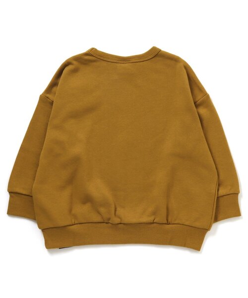 BREEZE（ブリーズ）の「WEB限定 プリントバリエトレーナー（スウェット・キッズ・アイボリー/パープル/グリーン/ダークブルー/ブラック/チャコール/ベージュ/マスタード/ブラウン/ブルー・150/130/140/110/120/100/90）」の11枚目の写真