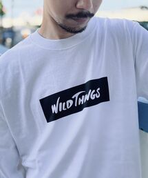 WILD THINGS | 【WILDTHINGS/ワイルドシングス】別注 BOX LOGO ロングスリーブTシャツ(Tシャツ/カットソー)