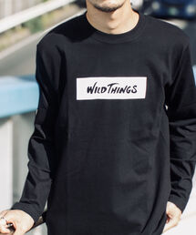 WILD THINGS | 【WILDTHINGS/ワイルドシングス】GLOSTER別注 BOX LOGO ロングスリーブTシャツ(Tシャツ/カットソー)