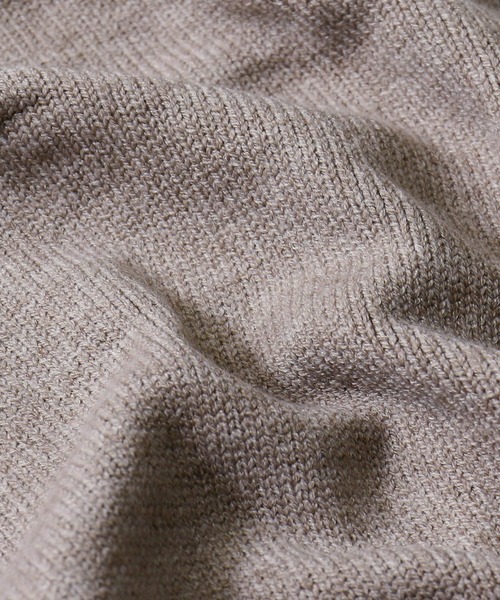 Fashion Letter(ファッションレター)の「Vネックオーバーニットカーディガン(カーディガン/ボレロ・レディース・アイボリー/ライトベージュ/ライトブラウン/ブラック・M)」の8枚目の写真