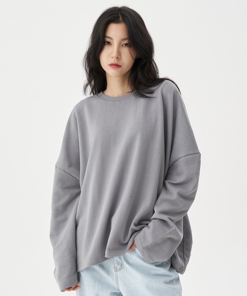 FEKETE(フェケテ)の「FEKETE OVERSIZED MTM(スウェット・メンズ・ブラック/グレー・FREE)」の1枚目の写真
