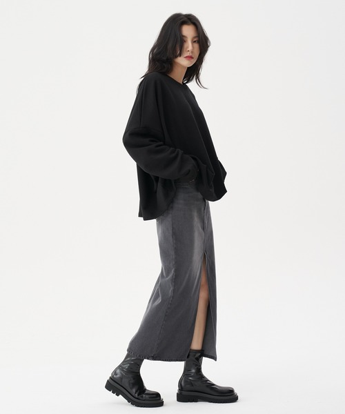 FEKETE(フェケテ)の「FEKETE OVERSIZED MTM(スウェット・メンズ・ブラック/グレー・FREE)」の19枚目の写真