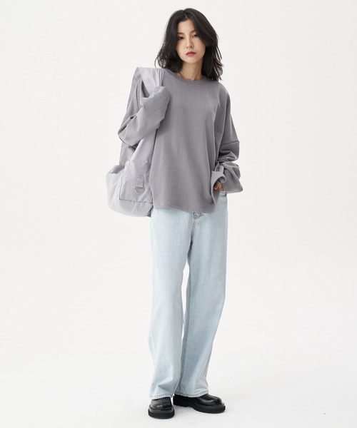 FEKETE(フェケテ)の「FEKETE OVERSIZED MTM(スウェット・メンズ・ブラック/グレー・FREE)」の17枚目の写真