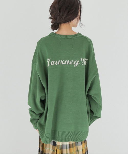 【JOURNAL STANDARD relume】ジャカードニットプルオーバー 追加2》別注【LOGAN Knitting Mills】*RELUMEジャカードニット