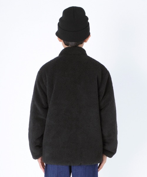 GLAZOS（グラソス）の「撥水加工・３way切り替えデザインジャケット（ブルゾン・キッズ・ブラック/カーキ/ブルー/マスタード・130cm/140cm/150cm/160cm/170cm）」の12枚目の写真