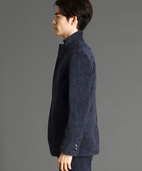 HIDEAWAYS NICOLE(ハイダウェイニコル)の「ハイストレッチカルゼコールジャケット(テーラードジャケット・メンズ・ブラック/ネイビー・X-LARGE/LARGE/MEDIUM)」の16枚目の写真