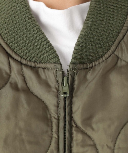 LEPSIM（レプシィム）の「【ROTHCO/ロスコ】キルティングベスト　948870（ダウンベスト・レディース・ブラック/グリーン・FREE）」の18枚目の写真