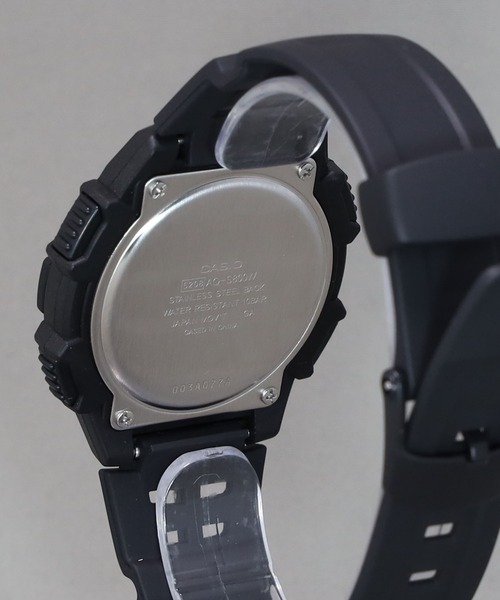 CASIO(カシオ)の「Casio Collection / ソーラー / アナログ&デジタル / AQ-S800W-1BJH(アナログ腕時計・メンズ・ブラック・FREE)」の6枚目の写真