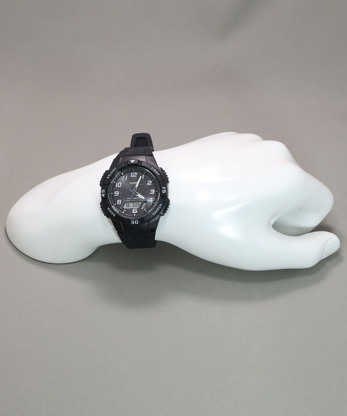 CASIO(カシオ)の「Casio Collection / ソーラー / アナログ&デジタル / AQ-S800W-1BJH(アナログ腕時計・メンズ・ブラック・FREE)」の8枚目の写真