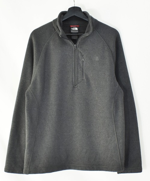 【ヴィンテージ古着】THE NORTH FACE/ザ ノースフェイス ロゴ ハーフジップ フリースジャケット
