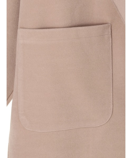 DURAS（デュラス）の「オーバーチェスターコート（チェスターコート・レディース・ブラック/ベージュ/グリーン/アイボリー・FREE）」の12枚目の写真