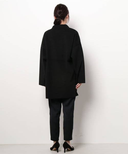 DURAS（デュラス）の「オーバーチェスターコート（チェスターコート・レディース・ブラック/ベージュ/グリーン/アイボリー・FREE）」の21枚目の写真