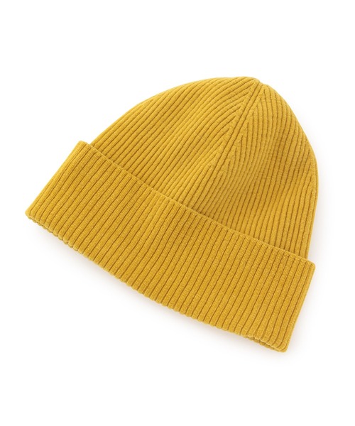 SALON adam et rope'（サロン アダム エ ロペ）の「【極上の肌ざわり】ニットキャップ -CreamyCotton /クリーミーコットン-（ニットキャップ/ビーニー・レディース・オフホワイト/チャコールグレー/パープル/マスタード・FREE）」の15枚目の写真