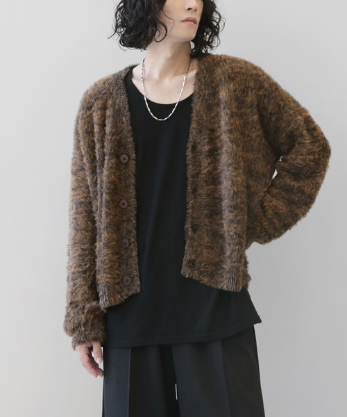 セール フェイクファーカーディガン カーディガン ボレロ Minsobi ミンソビ のファッション通販 Zozotown