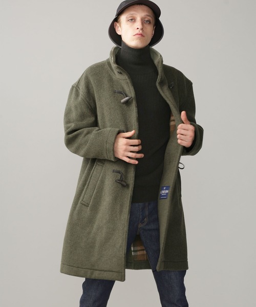 ロンドントラディション　緑　ダッフルコート LONDON TRADITION（ロンドントラディション）｜ダッフルコート