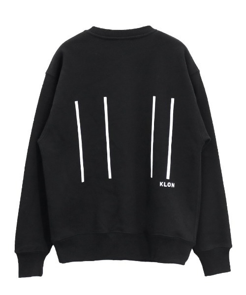KLON（クローン）の「KLON LINE-LOGO SWEAT（スウェット・レディース・ブラック・M/L）」の3枚目の写真