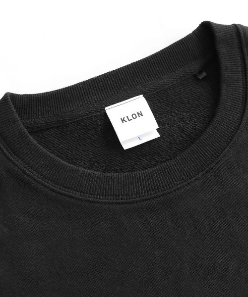 KLON（クローン）の「KLON LINE-LOGO SWEAT（スウェット・レディース・ブラック・M/L）」の6枚目の写真