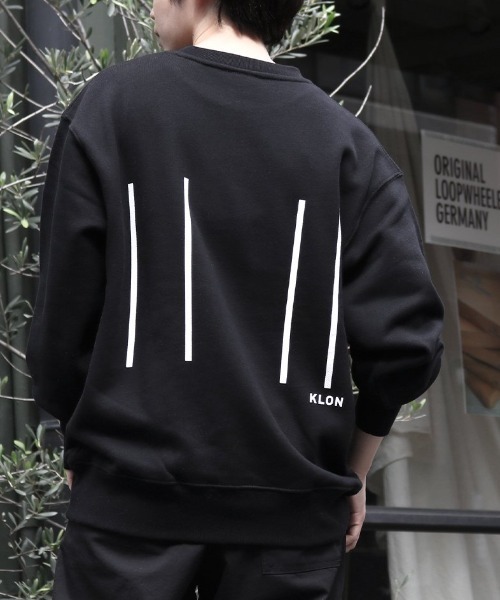 KLON（クローン）の「KLON LINE-LOGO SWEAT（スウェット・レディース・ブラック・M/L）」の10枚目の写真