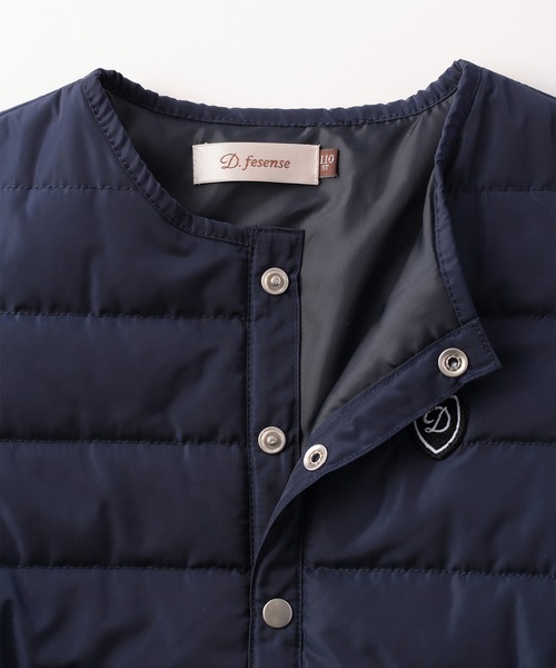 D.fesense（ディーフェセンス）の「キルトジャケット（ダウンジャケット/コート・キッズ・カーキ・110cm）」の4枚目の写真