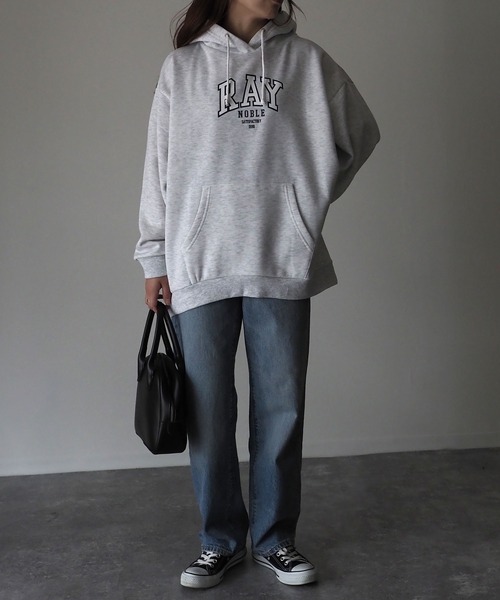 Riberry（リベリー）の「アソートプリント裏起毛プルパーカー（パーカー・レディース・A/B/C/D/E/F・FREE）」の8枚目の写真