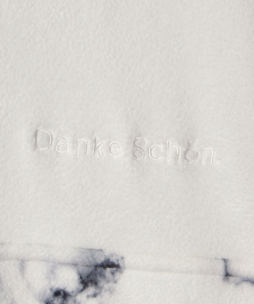 DANKE SCHON(ダンケシェーン)の「DankeSchon/ダンケシェーン/マーブルプルオーバーフリース(スウェット・メンズ・ブラック/ホワイト・MEDIUM/LARGE)」の10枚目の写真
