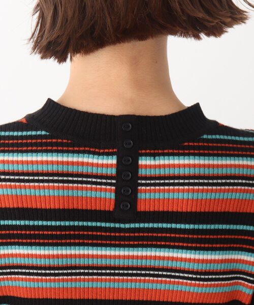 AG by aquagirl(エージーバイアクアガール)の「◆DERBY リブクルーネックニット【WEB限定サイズ】(ニット/セーター・レディース・ブラック/レモンイエロー/ホワイト系その他3/オレンジ系その他4/ホワイト系・38/40/36)」の10枚目の写真