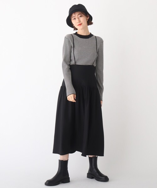 AG by aquagirl(エージーバイアクアガール)の「◆DERBY リブクルーネックニット【WEB限定サイズ】(ニット/セーター・レディース・ブラック/レモンイエロー/ホワイト系その他3/オレンジ系その他4/ホワイト系・38/40/36)」の22枚目の写真
