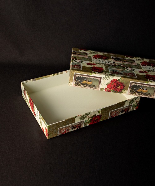 MILLION CARATS（ミリオンカラッツ）の「【GIFT】-ROSSI-イタリアンペーパー ギフトボックス(322×228×56)（ラッピングキット・レディース・レッド/オフホワイト/ピンク/ホワイト系その他/ホワイト・FREE）」の11枚目の写真