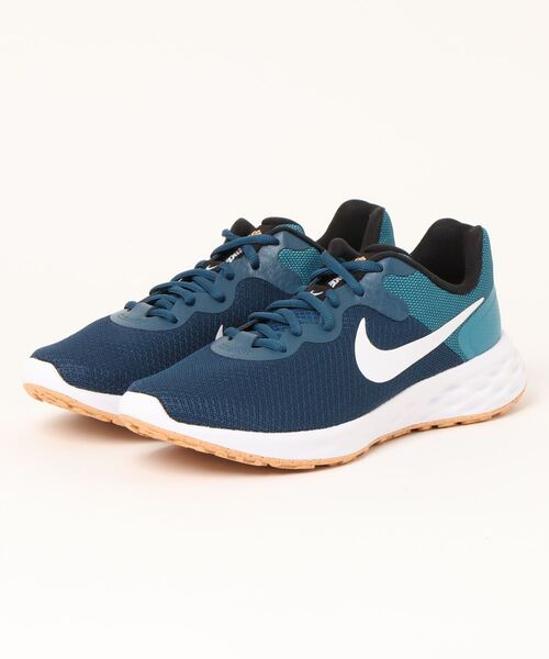 NIKE(ナイキ)の「《NIKE》ナイキ レボリューション 6(スニーカー・メンズ・ブラック×ホワイト/ブラック×レッド/ネイビー/ホワイト/レッド/ブルー系その他/ブラック×ゴールド/グレー系その他/ブラック×ブラック・26.0cm/27.0cm/25.0cm/28.5cm/25.5cm/29.0cm/28.0cm/27.5cm/26.5cm/24.5cm/24.0cm)」の8枚目の写真