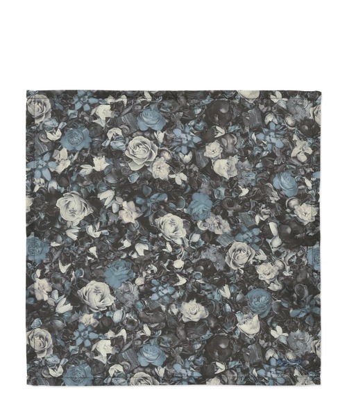 Paul Smith COLLECTION（ポールスミスコレクション）の「フラワープリント ハンカチ / 214663 KHANK（ハンカチ/ハンドタオル・メンズ・ブルー系その他・FREE）」の2枚目の写真