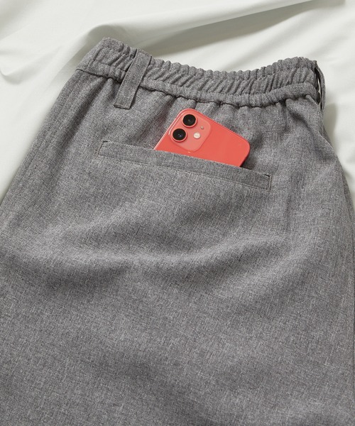 UNION STATION（ユニオンステーション）の「【セットアップ対応】トロピカルマテリアル スリムイージーパンツ（その他パンツ・メンズ・ライトグレー/ブラック/ネイビー/グリーン/グレイッシュベージュ・LL/S/M/L）」の21枚目の写真