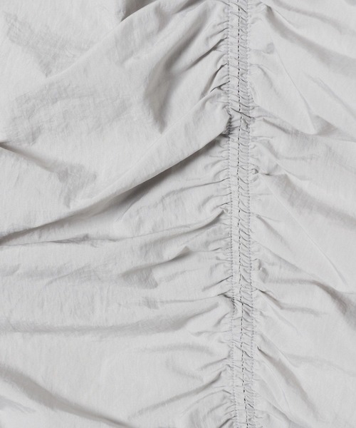 JEANASIS（ジーナシス）の「ナイロンシャーリングスカート/261900（スカート・レディース・ブラック/グレー・FREE）」の12枚目の写真