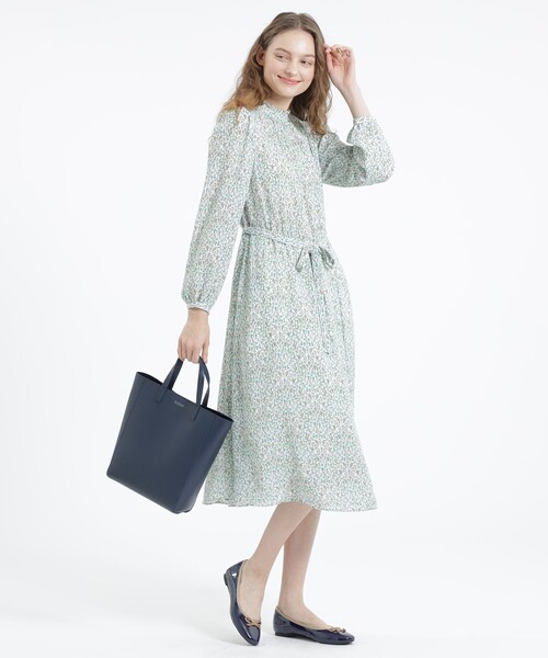 MACKINTOSH PHILOSOPHY（ﾏｯｷﾝﾄｯｼｭ ﾌｨﾛｿﾌｨｰ）の「3WAYミニトート（トートバッグ・レディース・シルバー/ホワイト系その他/グリーン系その他/ダークネイビー・FREE）」の8枚目の写真