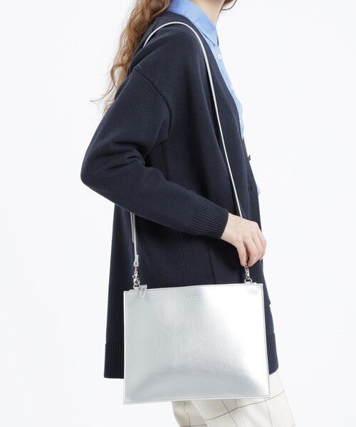 MACKINTOSH PHILOSOPHY（ﾏｯｷﾝﾄｯｼｭ ﾌｨﾛｿﾌｨｰ）の「3WAYミニトート（トートバッグ・レディース・シルバー/ホワイト系その他/グリーン系その他/ダークネイビー・FREE）」の16枚目の写真