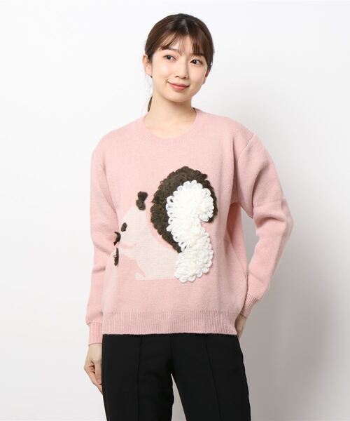 aimoha（アイモハ）の「立体リス柄ニットセーター（ニット/セーター