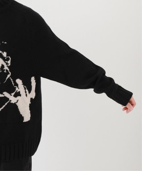 WILLY CHAVARRIA（ウィリーチャバリア）の「【WILLY CHAVARRIA / ウィリー チャバリア】KETTLEMAN SWEATER（ニット/セーター・メンズ・ブラック・MEDIUM/LARGE）」の10枚目の写真