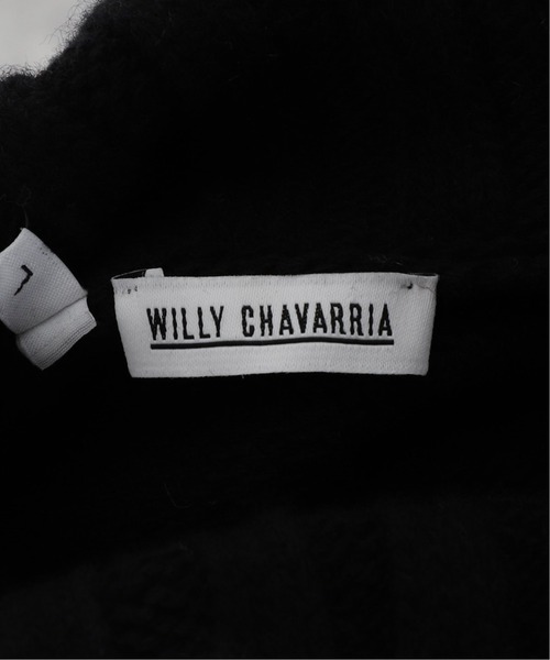 WILLY CHAVARRIA（ウィリーチャバリア）の「【WILLY CHAVARRIA / ウィリー チャバリア】KETTLEMAN SWEATER（ニット/セーター・メンズ・ブラック・MEDIUM/LARGE）」の14枚目の写真