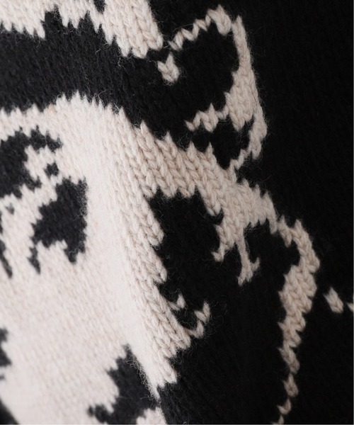 WILLY CHAVARRIA（ウィリーチャバリア）の「【WILLY CHAVARRIA / ウィリー チャバリア】KETTLEMAN SWEATER（ニット/セーター・メンズ・ブラック・MEDIUM/LARGE）」の3枚目の写真