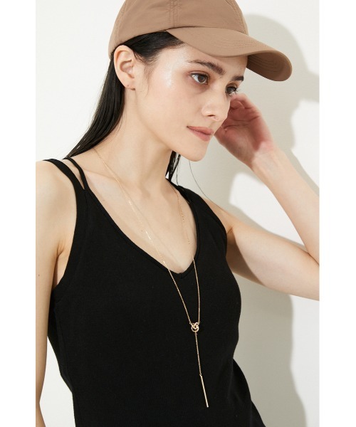 rienda(リエンダ)の「ティップスティックロングネックレス(ネックレス・レディース・ゴールド・FREE)」の2枚目の写真