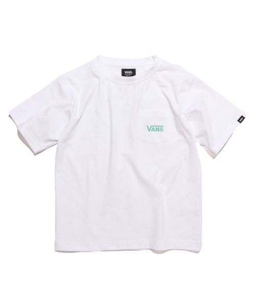 VANS（バンズ）の「VANS/ヴァンズ K VANS STANDARD BOYS S/S tee 半袖Tシャツ キッズ（Tシャツ/カットソー・キッズ・ホワイト/ベージュ/ターコイズブルー・100/120/140）」の9枚目の写真