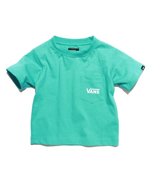 VANS（バンズ）の「VANS/ヴァンズ K VANS STANDARD BOYS S/S tee 半袖Tシャツ キッズ（Tシャツ/カットソー・キッズ・ホワイト/ベージュ/ターコイズブルー・100/120/140）」の11枚目の写真